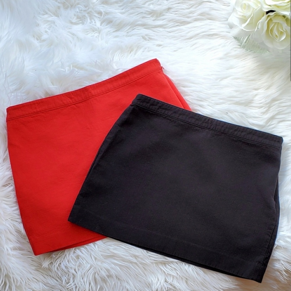 2 x MANGO mini skirts